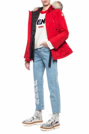 Fur hood down jacket, zdjęcie 2 Fur hood down jacket od Moncler